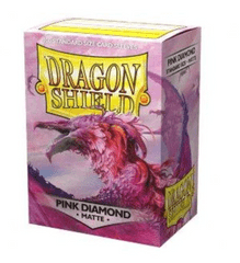 Dragon Shield Sleeves: Matte Pink Diamond (100)